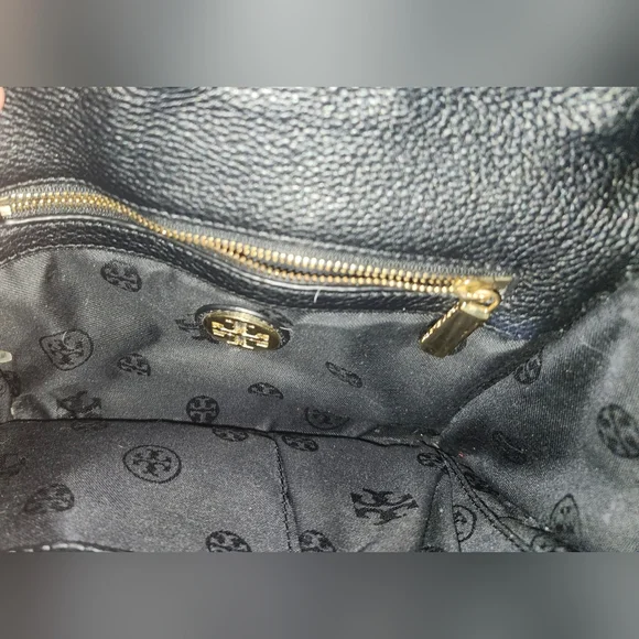 Tory Burch Marion Combo Crossbody Bag With Layered Logo And Gold Chain